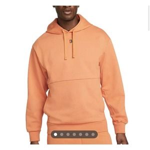 Nike Tennis Court Heritage Fleece XL Hoodie - DA5711 808 Hot Curry Rare